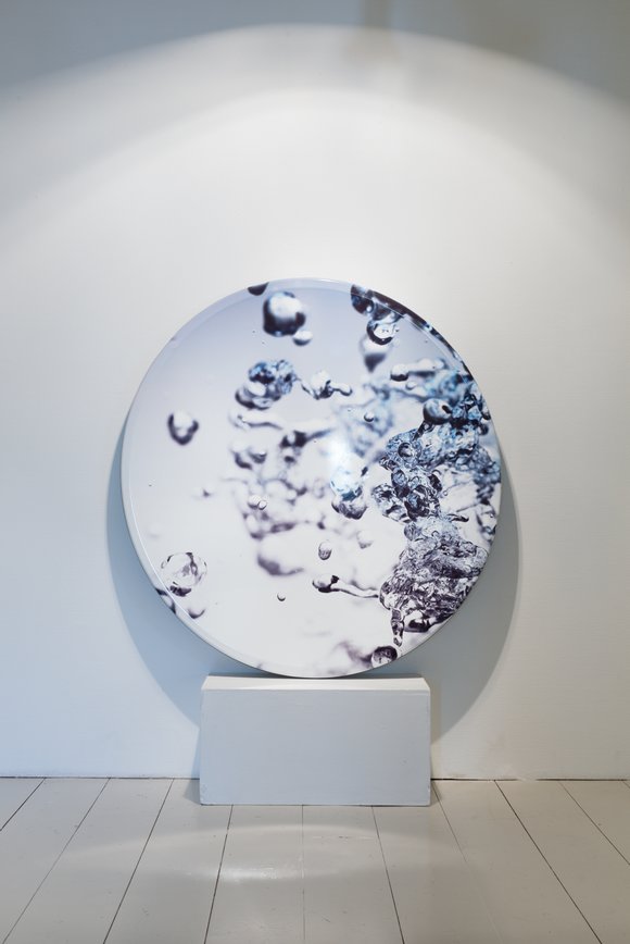 Successful averageness (water drops) satellite dish, premasking tape (islamic state, al qaeda stock photos), 2016