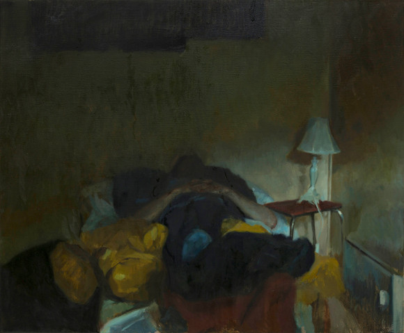 Lamp, 77 x93 cm, oil on canvas, 2015 16