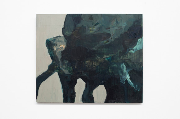 Walker 2017 oil on mdf 42x50cm linanorell