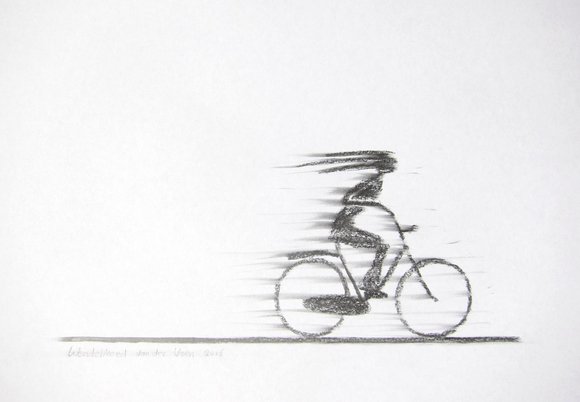 Biker, wind