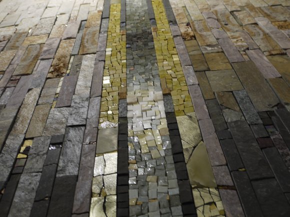 Detalj mosaik