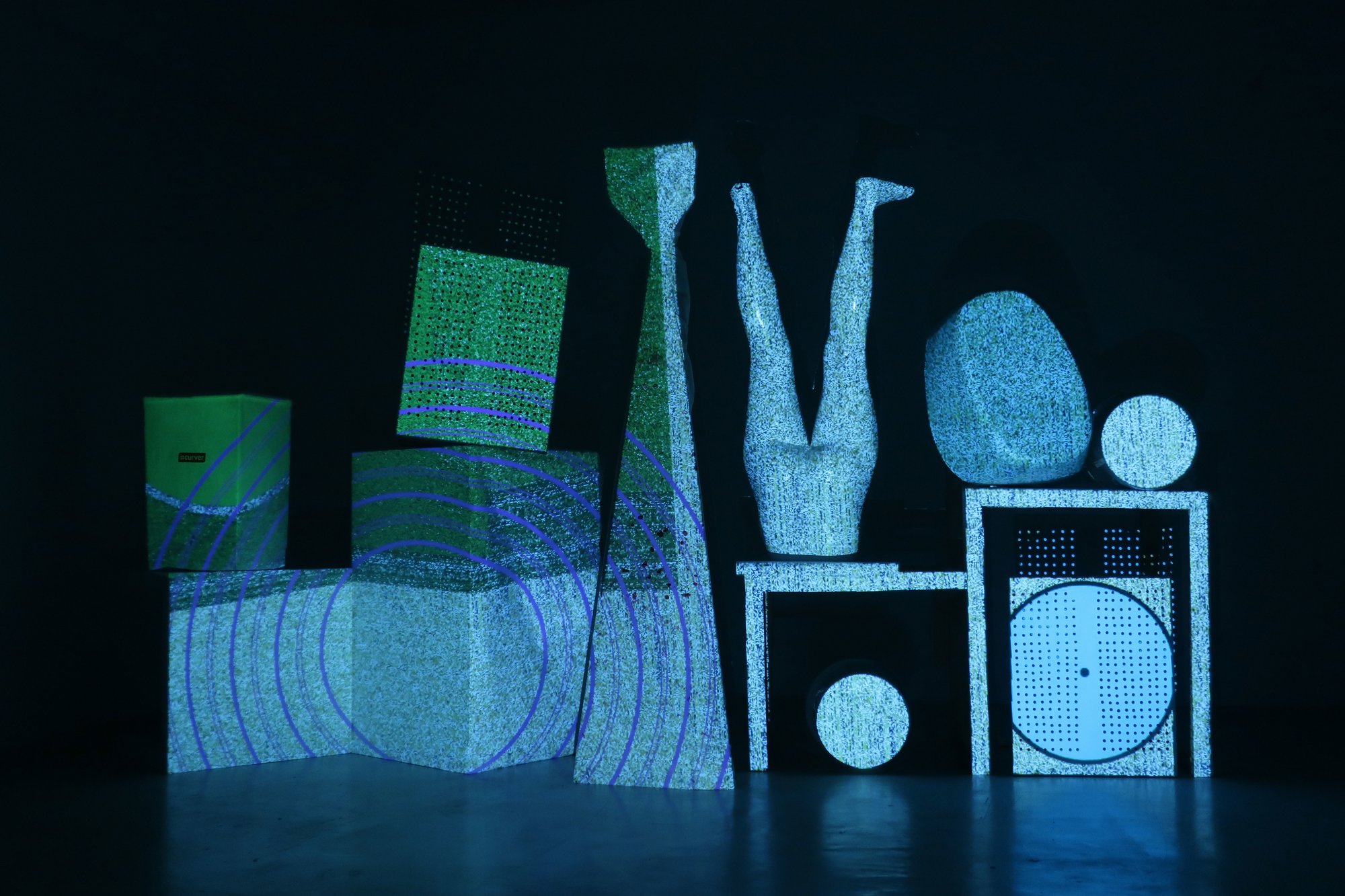 Veejaying og videoskulptur anja malec
