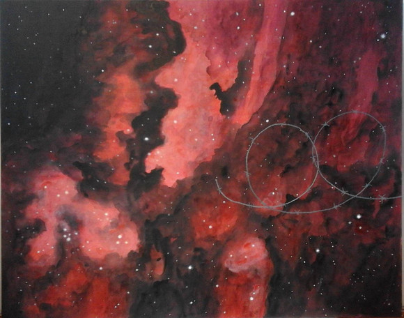 4. her. 2015. akryl p.l. 100 x 120 cm.