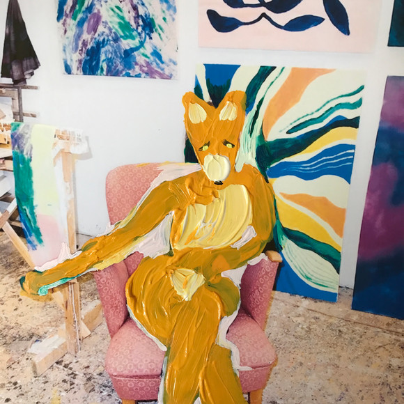 Studio visit malin