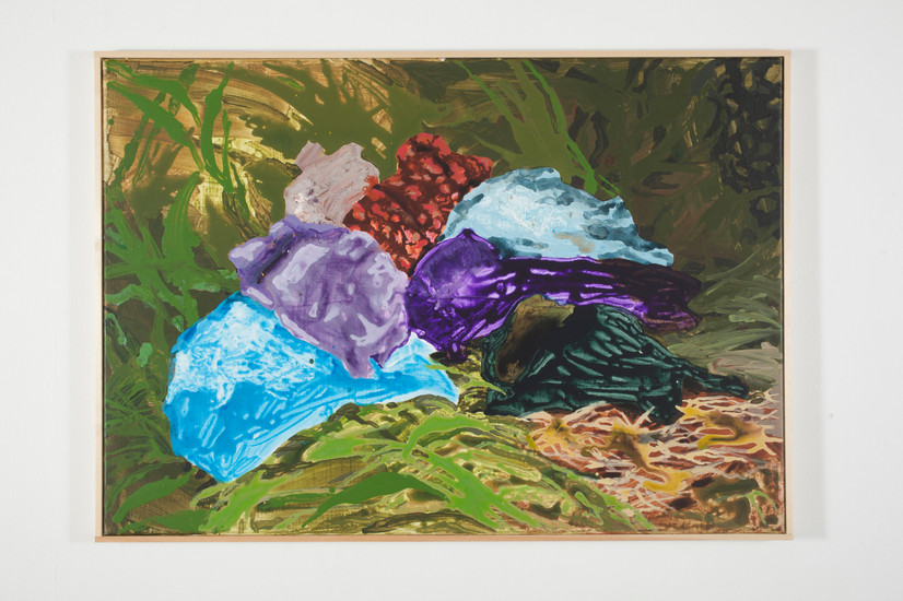 Ground, 70x100cm, akryl på lerret, 2018