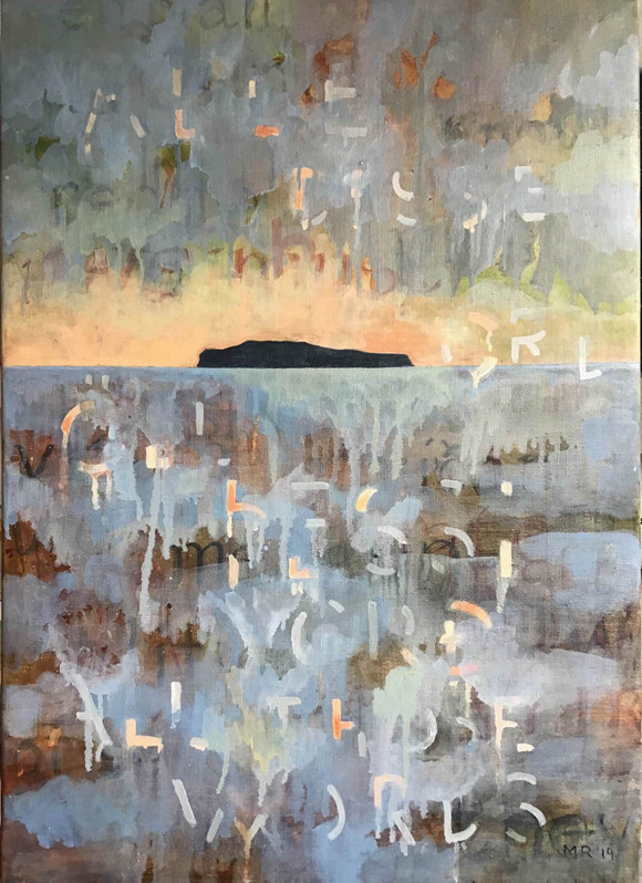 3. ordene 2019. olje p.l. 70 x 50 cm