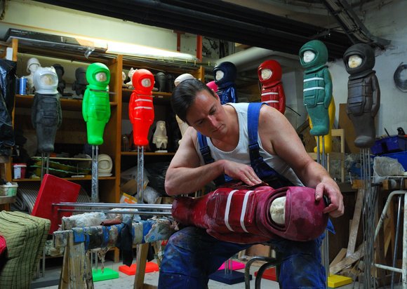 Andrew barton sanding bombsuit babies