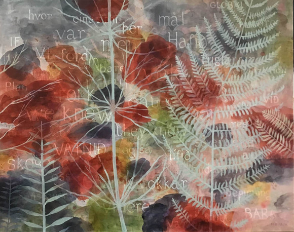 2. etter oss 2019. akryl p.l. 100 x 120 cm.