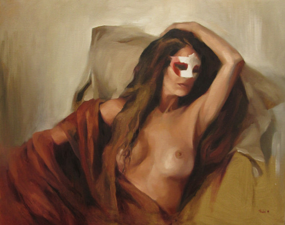 Hemmelig forelsket 73x93cm