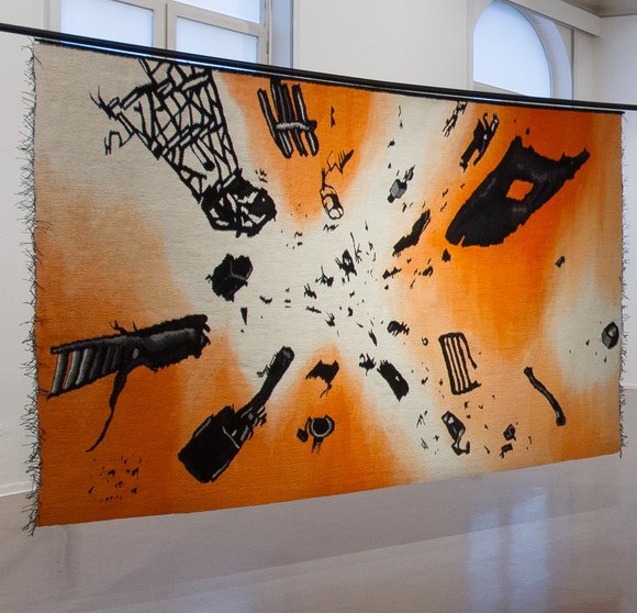 Saeterdal space debris tapestry1