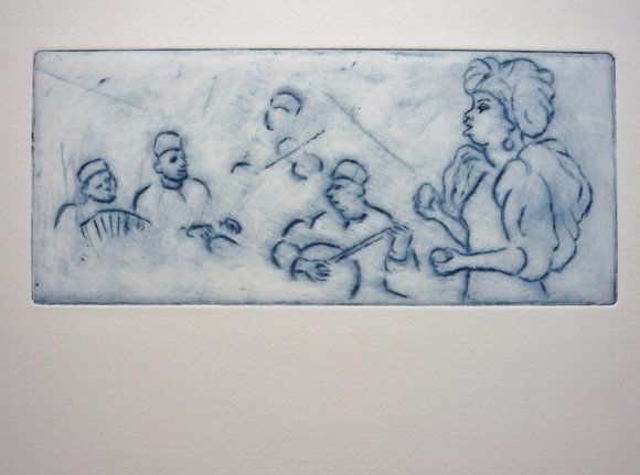 Kari glomsaas kidumbak etsning 10 x 24 cm 2019