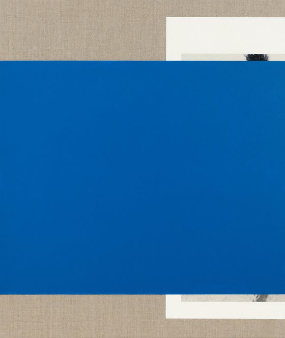 Rune elgaard, veiled landscape, 2018, 70x60cm, oil and acrylic on canvas
