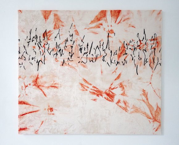 Visualisering av stemmer forelesning 163cm x 157cm