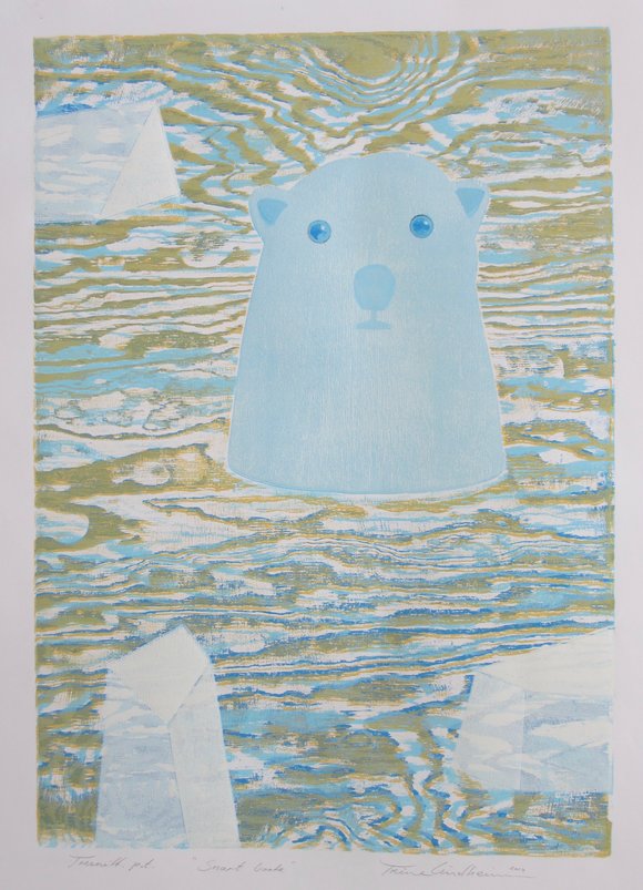Trine lindheim snart borte tresnitt 61x42 2019