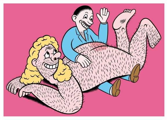 002 spank 100x140cm gicée