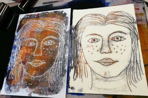 9. trykk ditt portrett