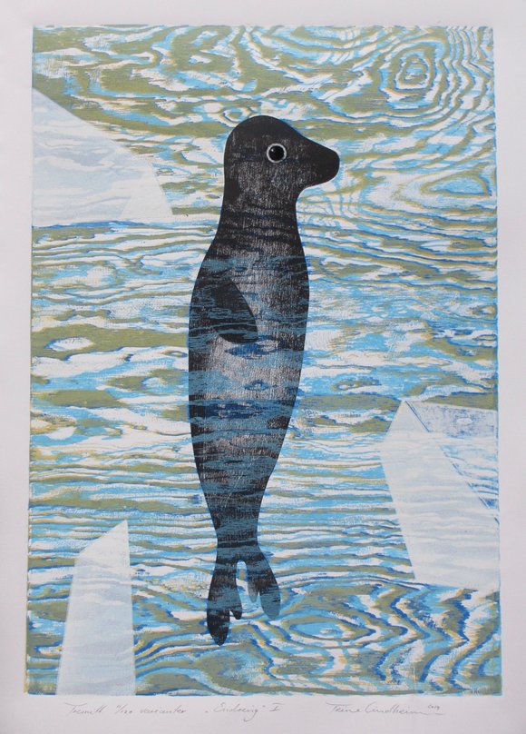 Trine lindheim tresnitt endring i, 61x43 2019