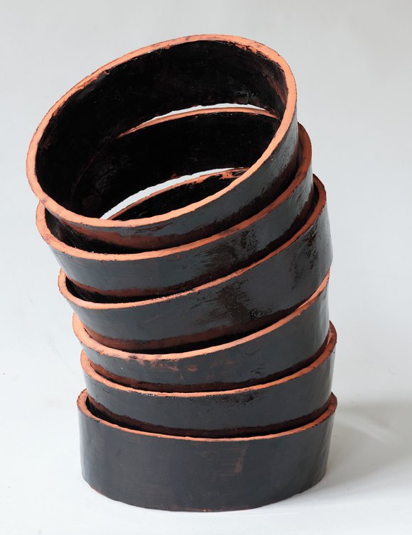 Leddkrukke sort. h 63 cm. beth wyller 2008