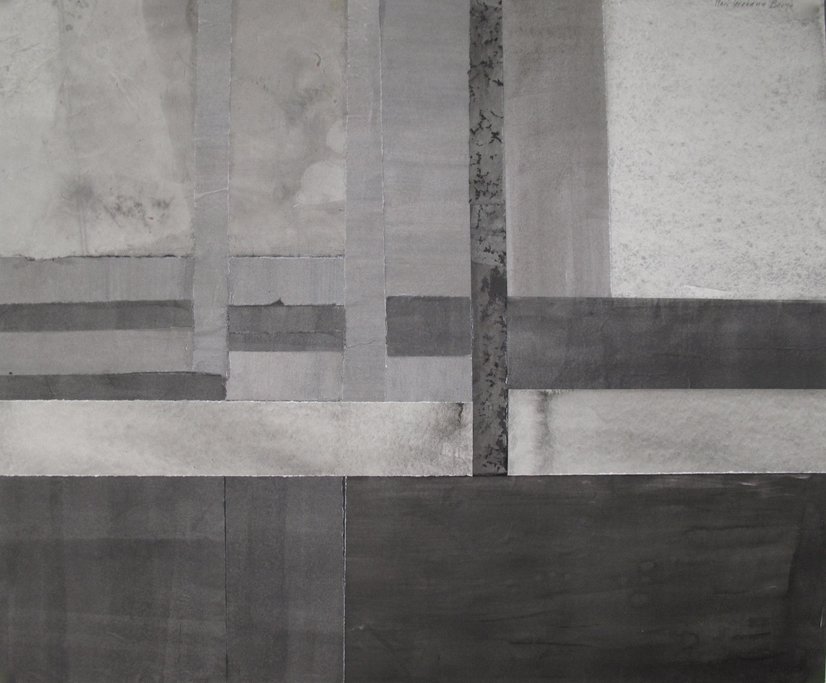 Papir collage69x82
